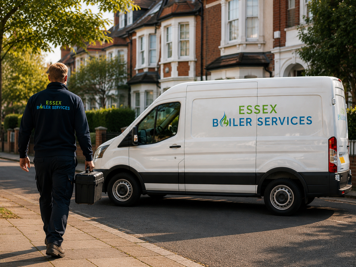 Emergency boiler breakdown engineer responding in Essex